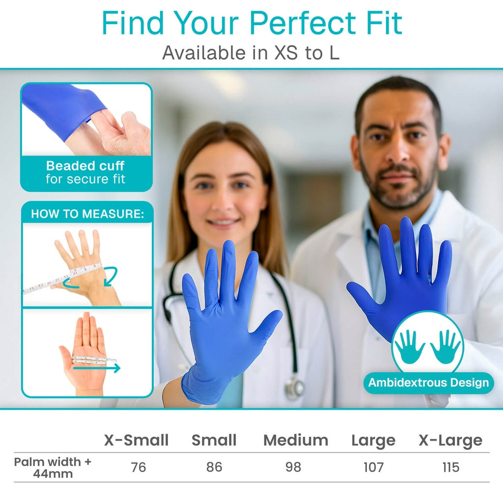 Nitrile Exam Gloves - 250 count