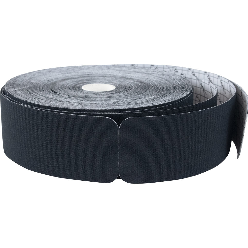 Kinesiology Tape Pre-Cut 2’’x105’ Black