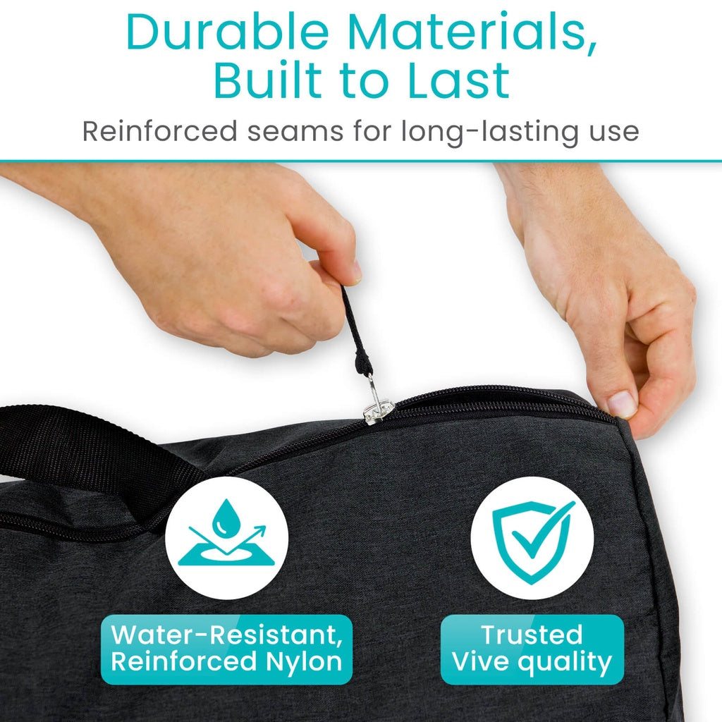 Protective Airframe Rollator Carry Bag With Zip Closure - Mobility & Transfer Equipment