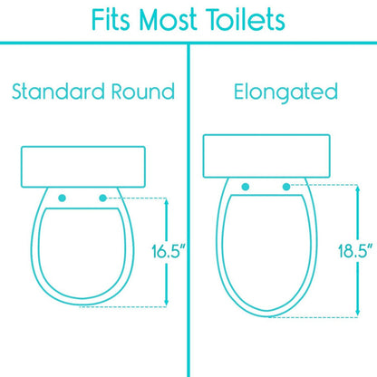 Toilet Seat Riser with Arms