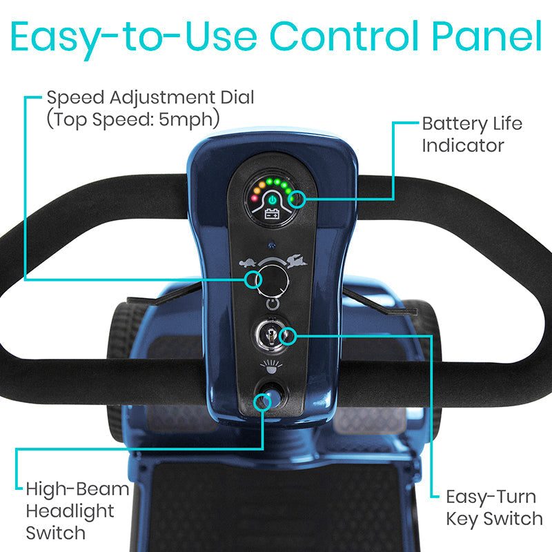 Mobility Scooter - Series A - Blue