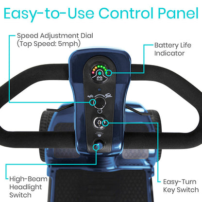 Mobility Scooter - Series A - Blue