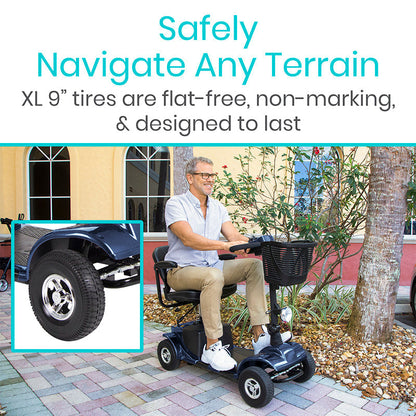 Mobility Scooter - Series A - Blue
