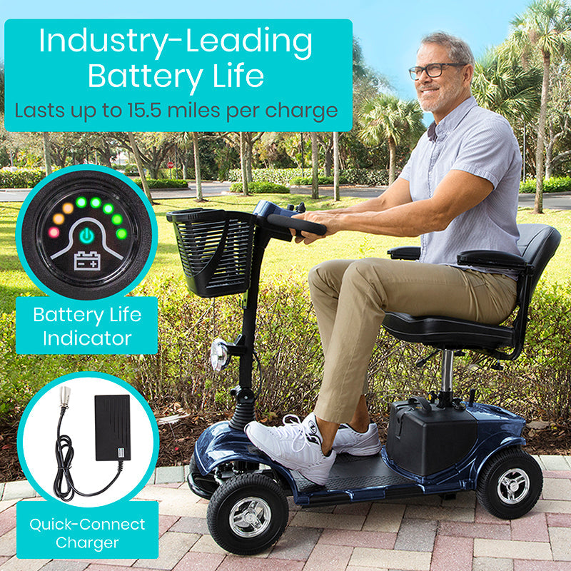 Mobility Scooter - Series A - Blue