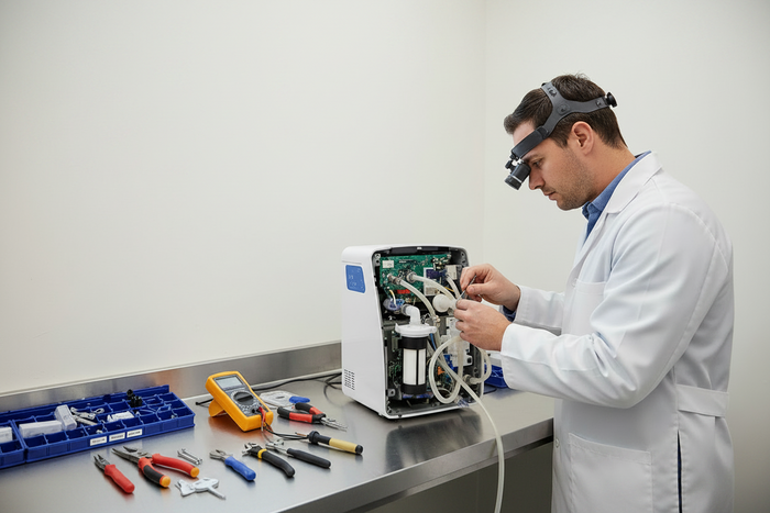 Oxygen Concentrator Repair technician