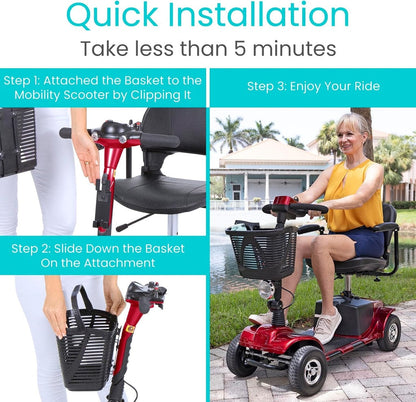 3 Wheel Mobility Scooter Basket