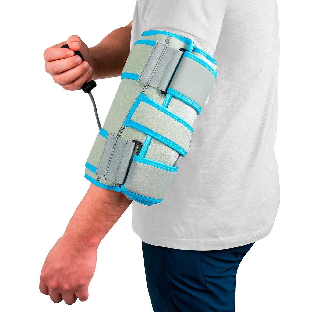 Reusable Elbow Compression Ice Wrap With Adjustable Straps - Orthopedics & Bracing