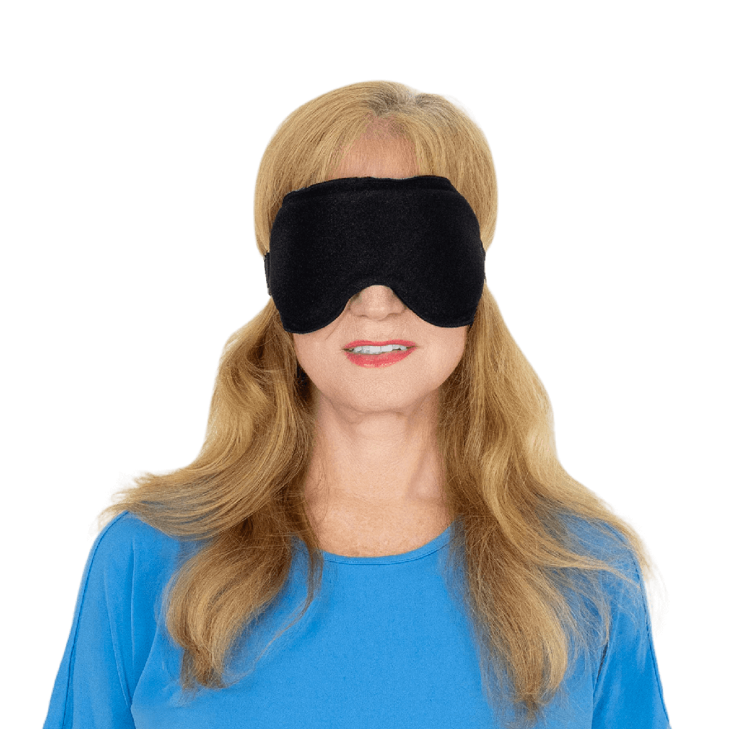 Reusable Hot & Cold Eye Mask With Adjustable Strap - Orthopedics & Bracing