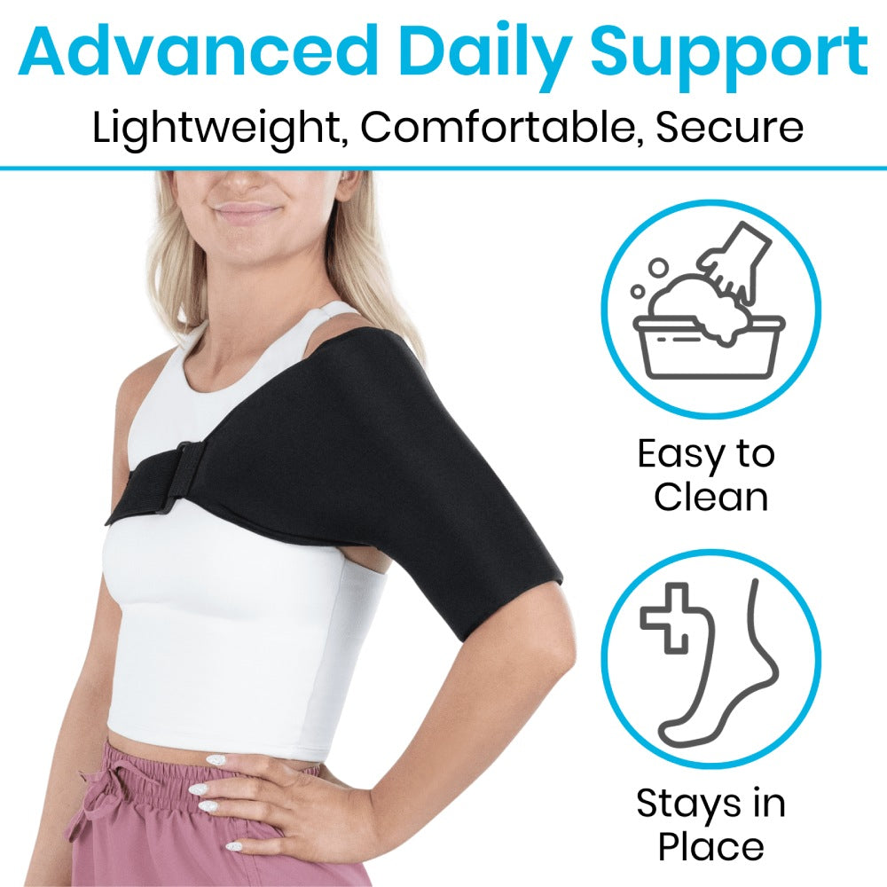 Reusable Hot & Cold Shoulder Therapy Sleeve With Adjustable Strap - Orthopedics & Bracing