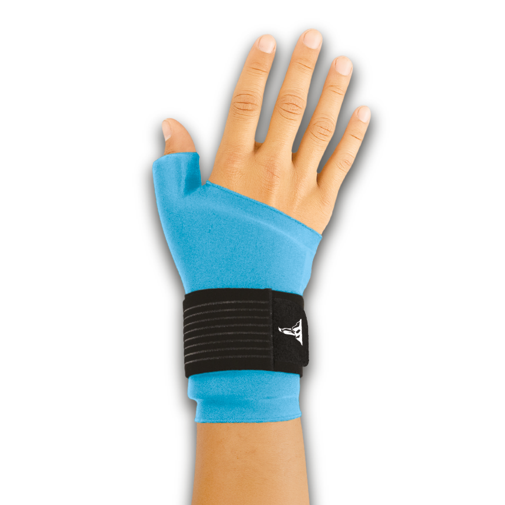 Hot and Cold Wrist Sleeve - Large / Blue