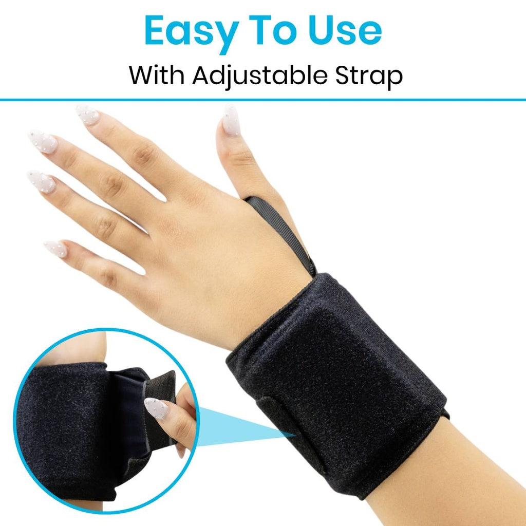 Reusable Hot & Cold Wrist Therapy Wraps, 2 Pack - Orthopedics & Bracing
