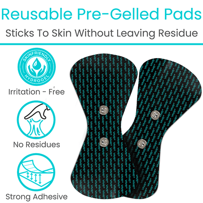 Wireless TENS Unit Replacement Pads - 2 Pack