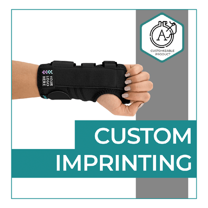 Reversible Wrist Brace - Grey / Imprinting