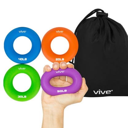 Ring Grip Exercisers - 4 Count