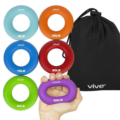 Ring Grip Exercisers - 6 Count