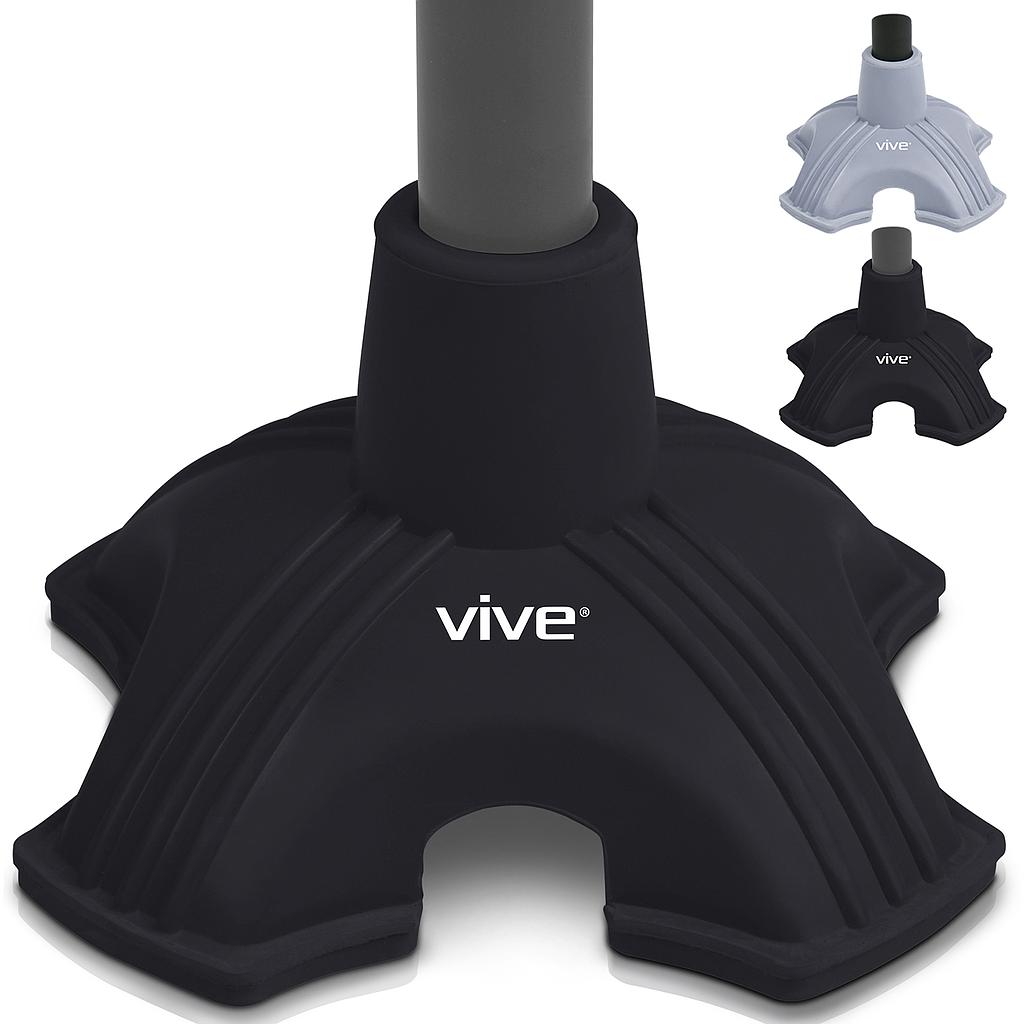 Standing Cane Tip - Black