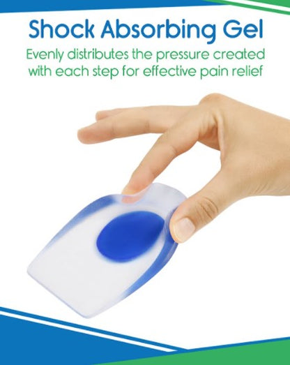 Silicone Heel Cup (3 Pack) - US Women’s 4.5-8.5