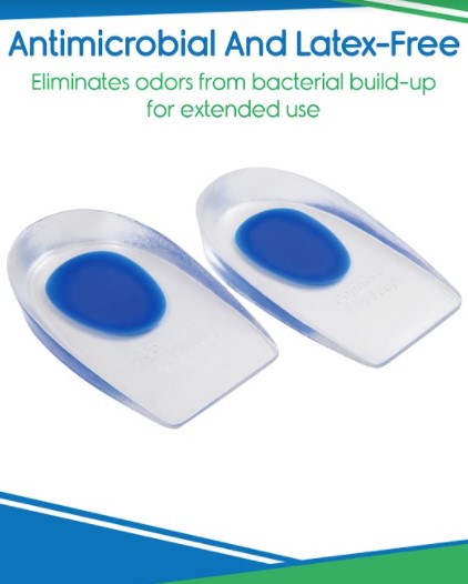 Silicone Heel Cup (3 Pack) - US Women’s 4.5-8.5