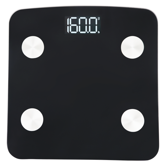 Body Fat Scale Compatible with Smart Devices - Black