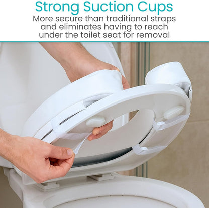Cushioned Toilet Seat Riser 2’’ Soft