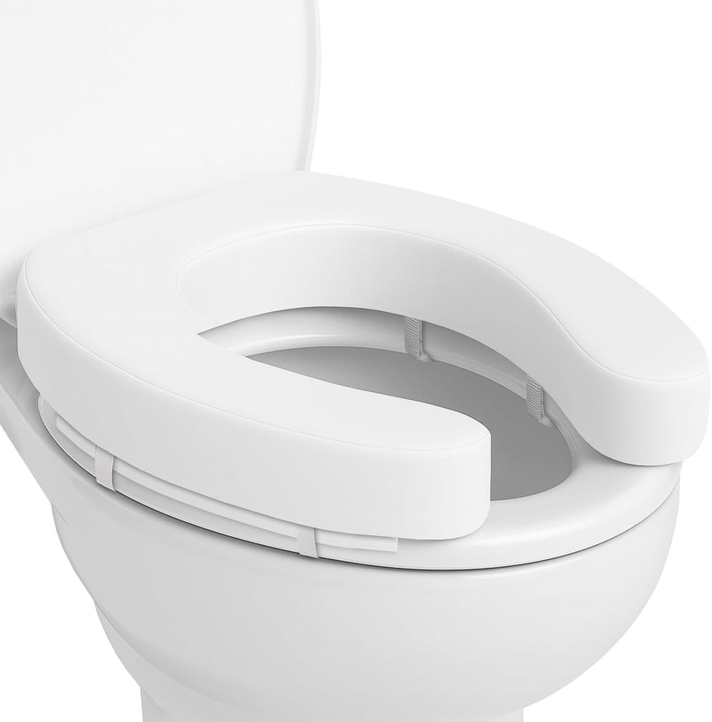 Cushioned Toilet Seat Riser 2’’ Soft