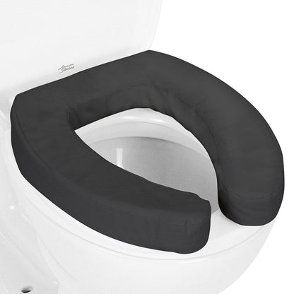 Cushioned Toilet Seat Riser Black 2’’ Soft