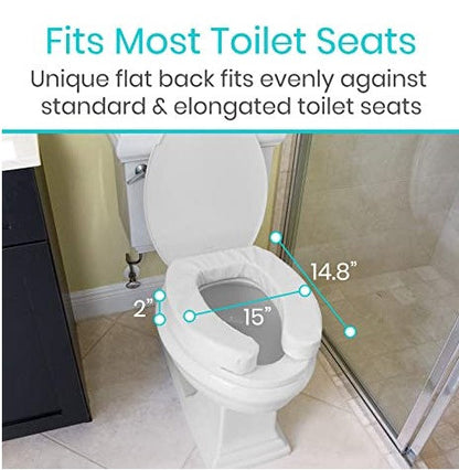 Cushioned Toilet Seat Riser 4’’ Soft