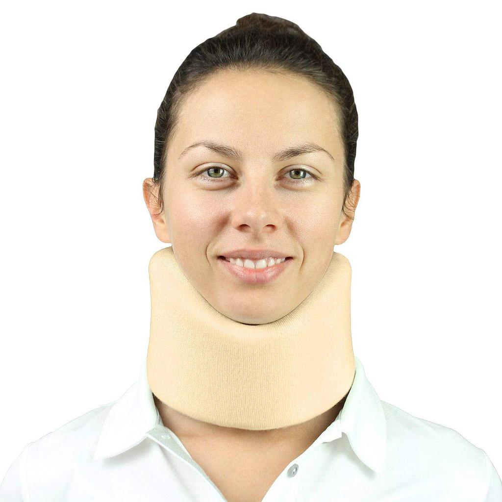 Cervical Collar - Neck Brace Thin 4’’ - Beige / Standard
