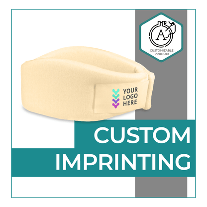 Cervical Collar - Neck Brace Thin 4’’ - Beige / Imprinting