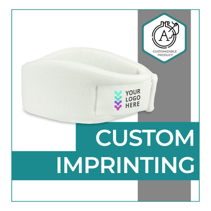 Cervical Collar - Neck Brace Thin 4’’ - White / Imprinting