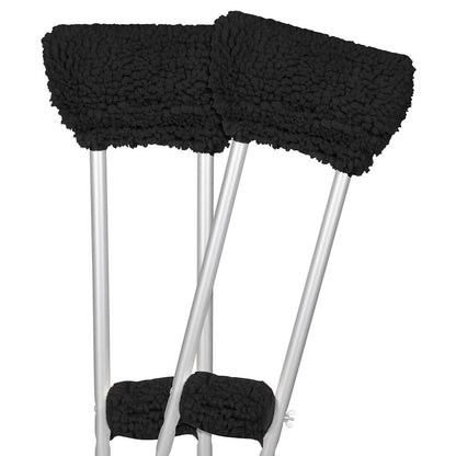 Sheepskin Crutch Pads - White