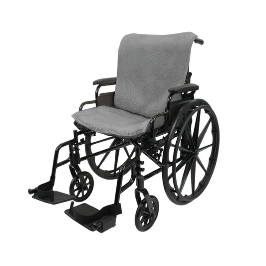 Sheepskin Wheelchair Seat and Backrest Pads