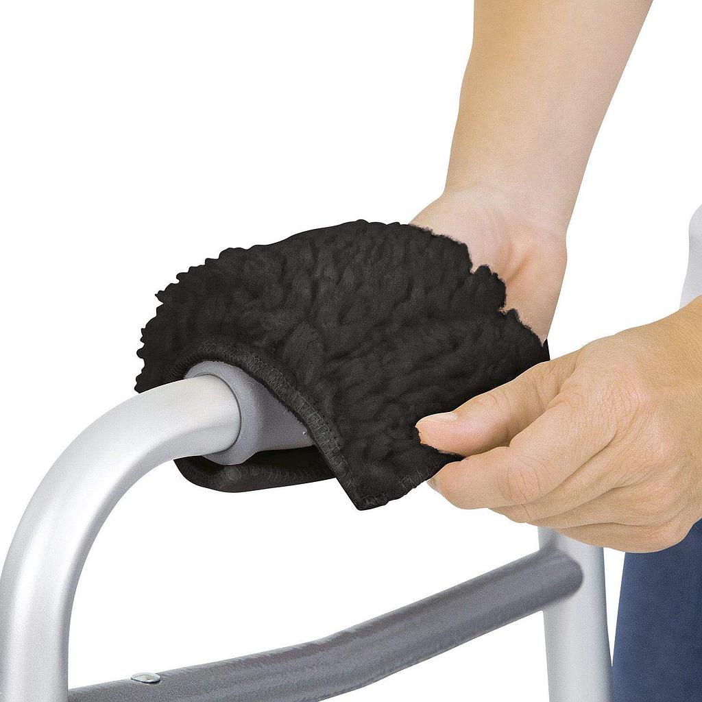 Sheepskin Walker Grips - Black