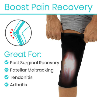 Stabilizing Compression Knee Sleeve With Patellar Support - Orthopedics & Bracing