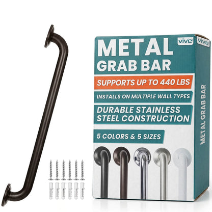 Metal Grab Bar - 18’’ / Single / Bronze