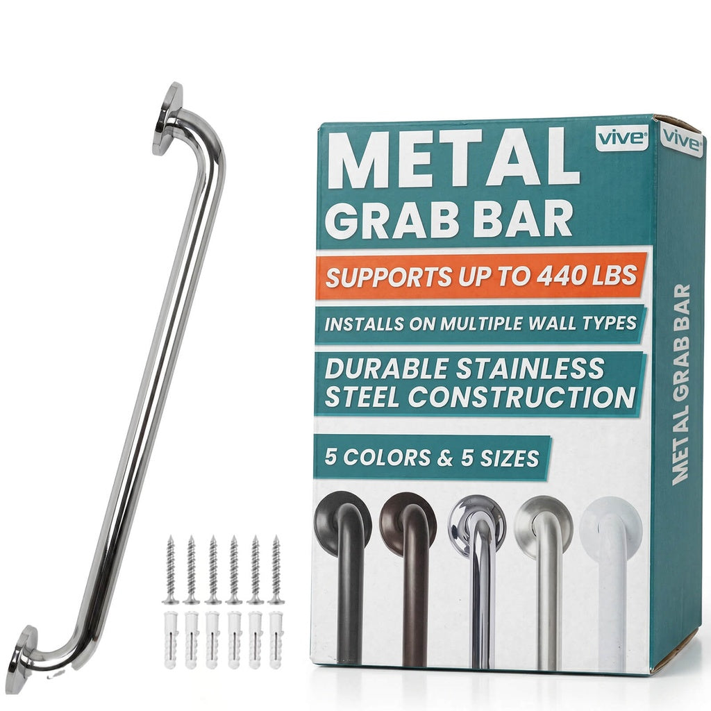 Metal Grab Bar - 18’’ / Single / Polished