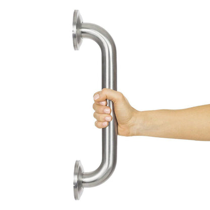 Metal Grab Bar - 16’’ / 2 Pack / Brushed Nickel