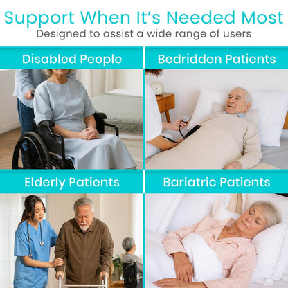Standard Patient Transfer Sling With Multiple Handles - Mobility & Transfer Equipment