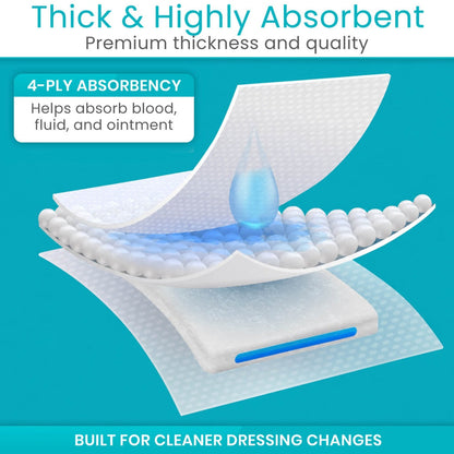 Gauze Pads (Sterile) Vive Care