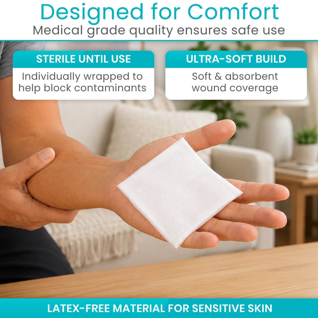 Gauze Pads (Sterile) Vive Care