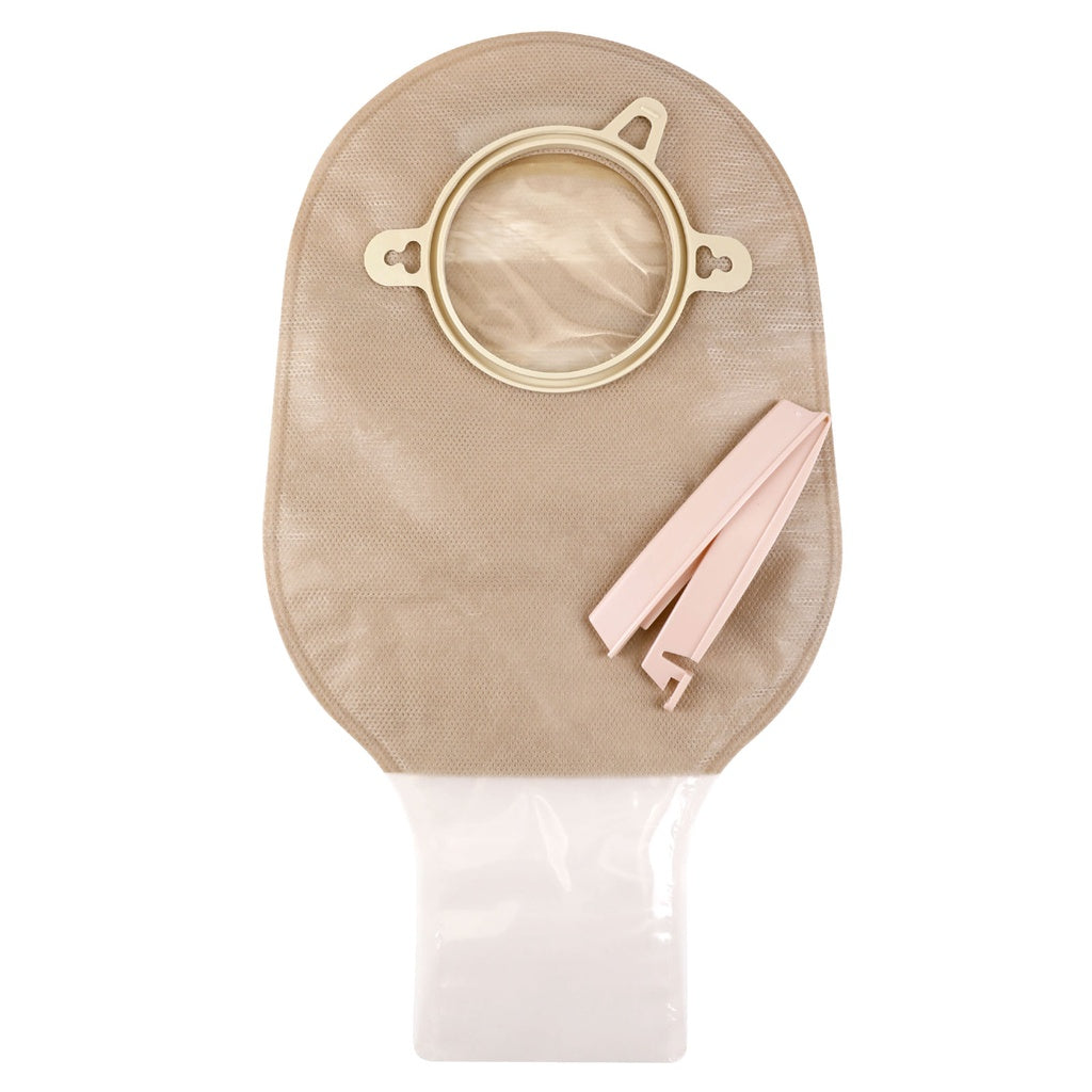 Two-Piece Ostomy Pouches, 10 Count With Closure Options - Clamp - Wound Care & Infection Control