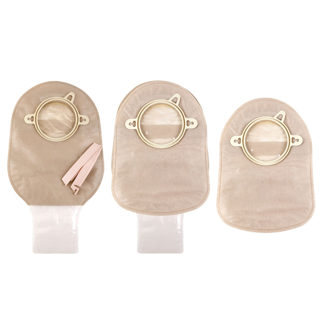 Two-Piece Ostomy Pouches, 10 Count With Closure Options - Wound Care & Infection Control