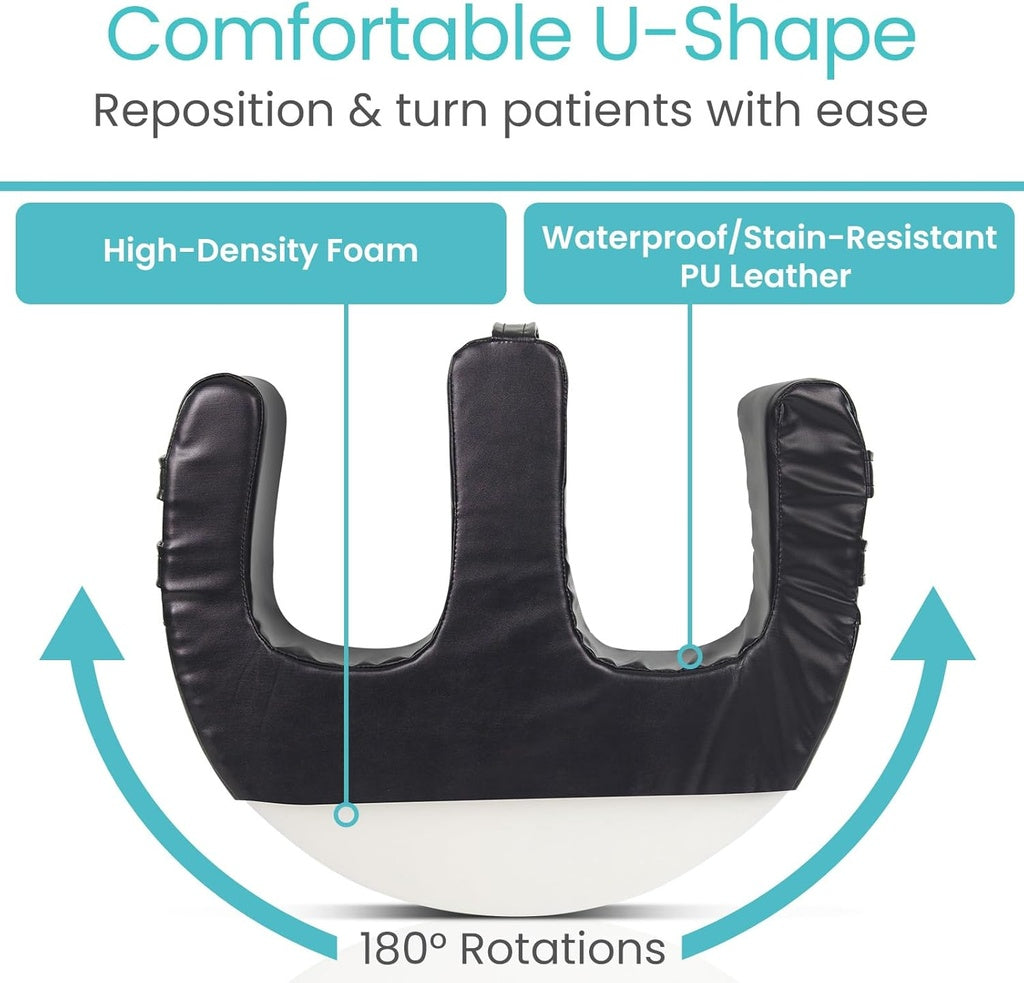 U-Shaped Patient Turning Cushion With Washable Cover - Hospital Beds & Accessories