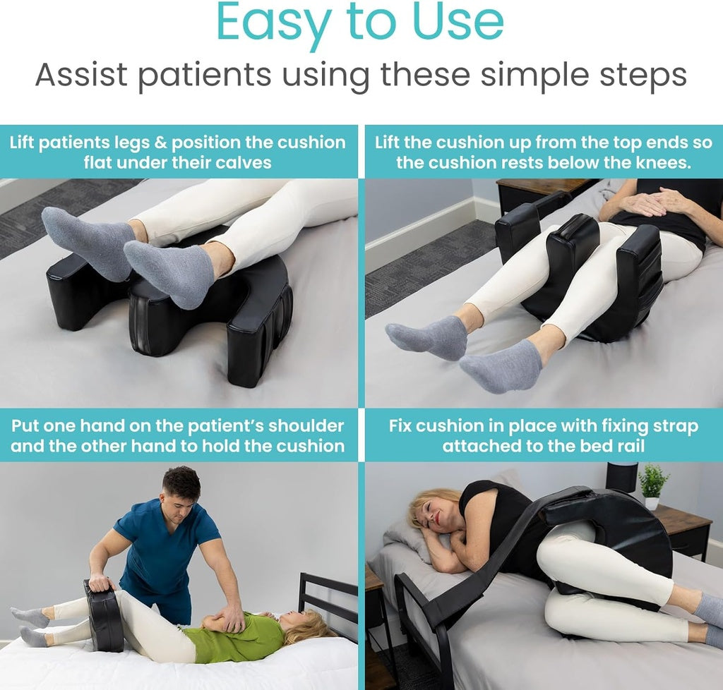 U-Shaped Patient Turning Cushion With Washable Cover - Hospital Beds & Accessories