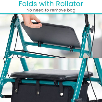 Under-Seat Rollator Storage Bag With Secure Attachment - Mobility & Transfer Equipment