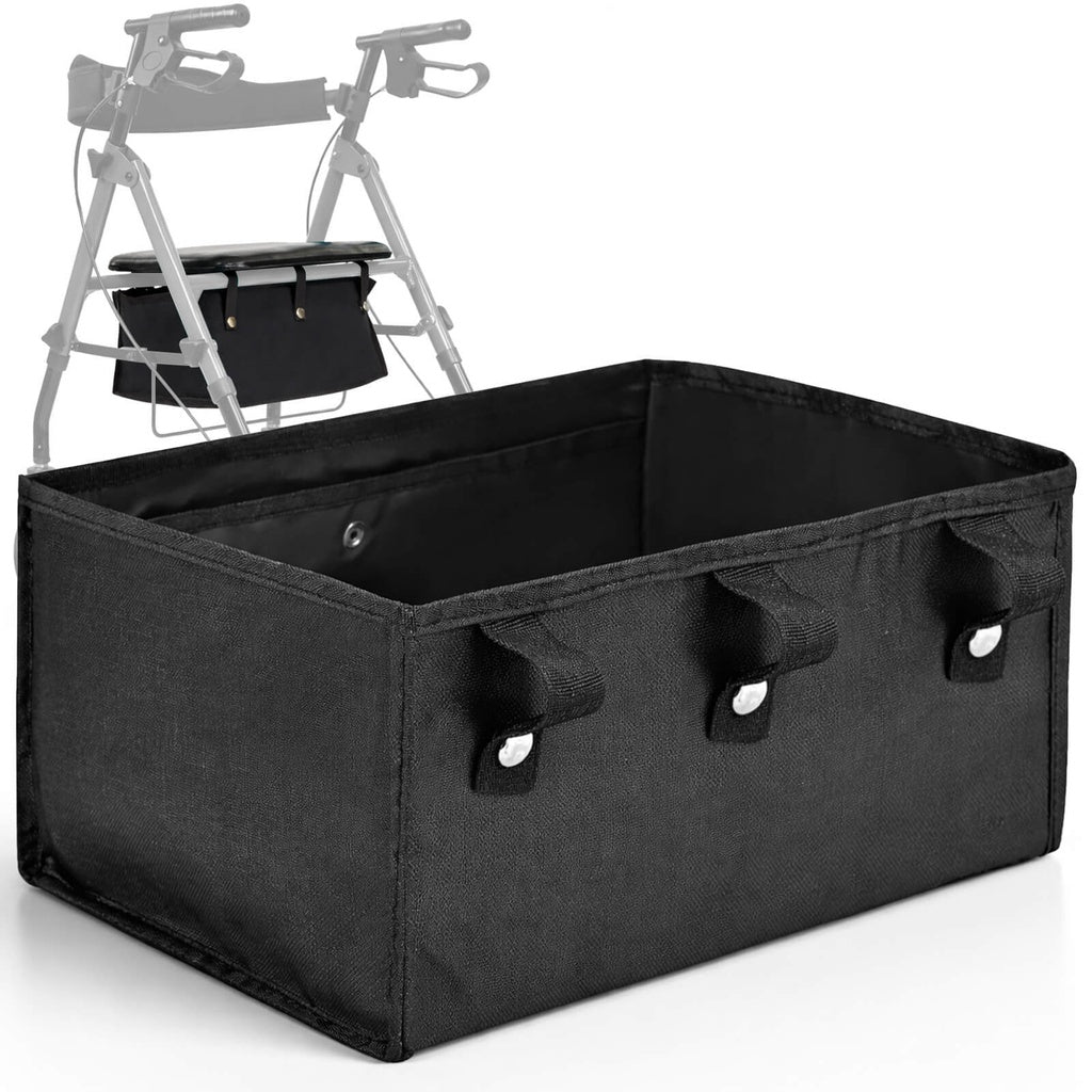 Under-Seat Rollator Storage Bag With Secure Attachment - Mobility & Transfer Equipment