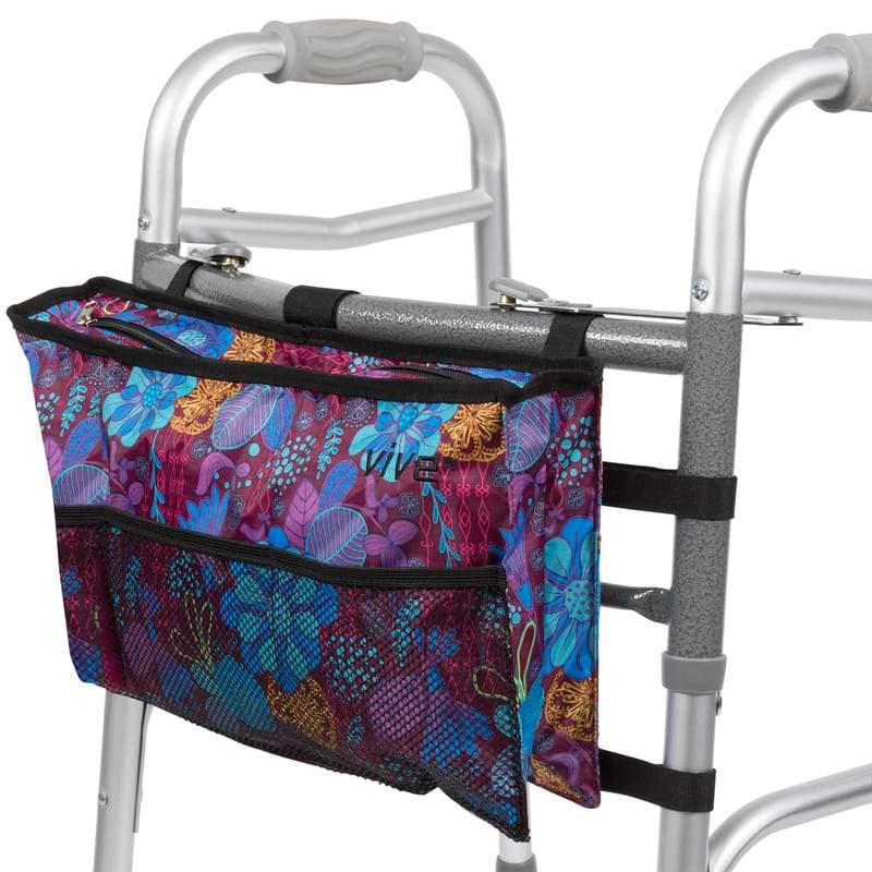 Walker Bag - Purple Floral