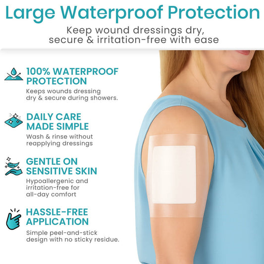 Waterproof Shower Protector Patch Vive Care
