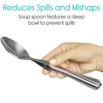 Weighted Utensil Set - Steel