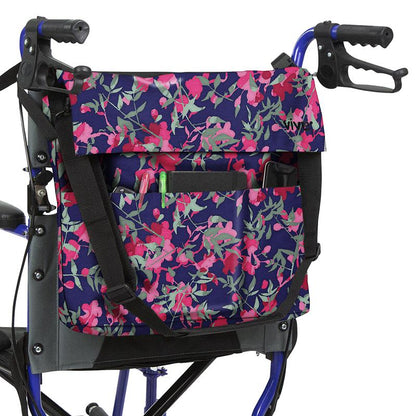 Wheelchair Bag - Pink Floral